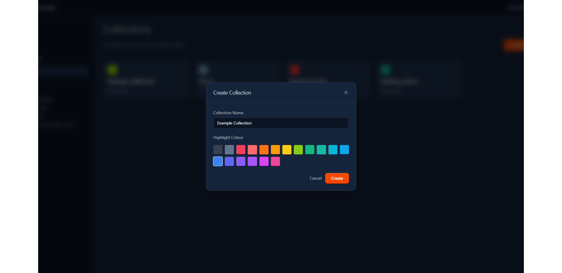 Create Collection